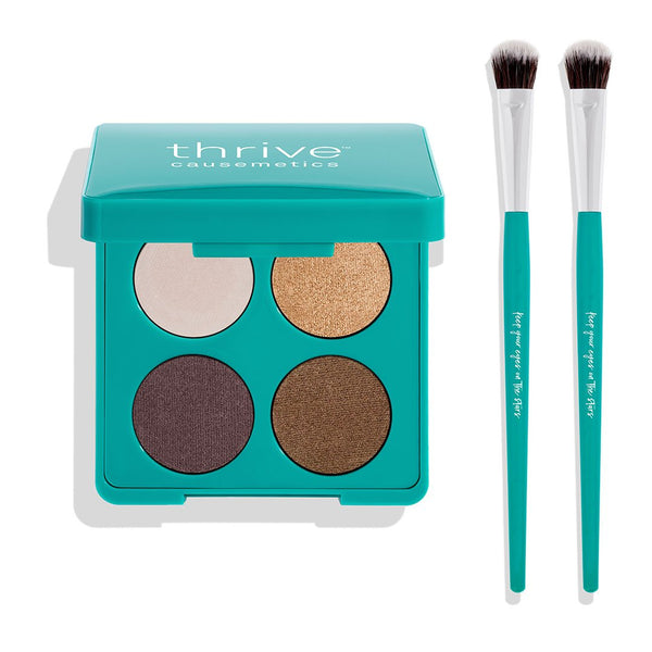 Eyeshadow + Brushes Set