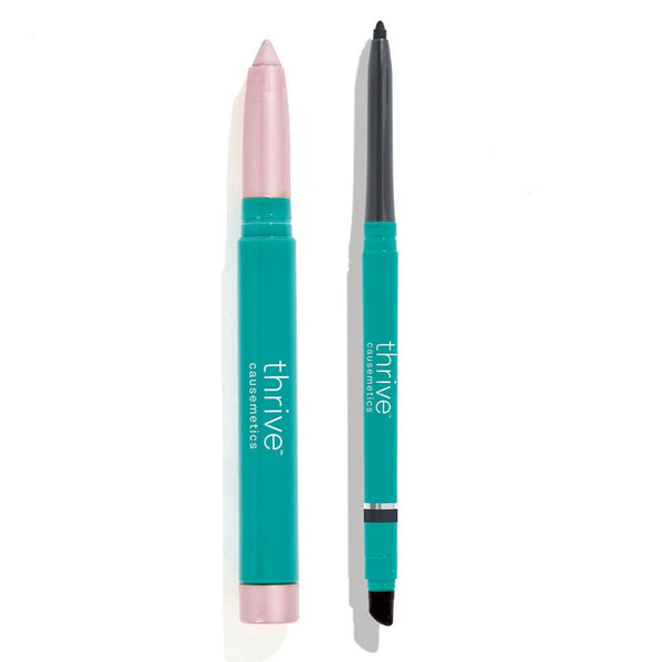 Waterproof eye highlighter and waterproof eyeliner pencil