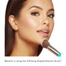 Vegan makeup bronzer brush