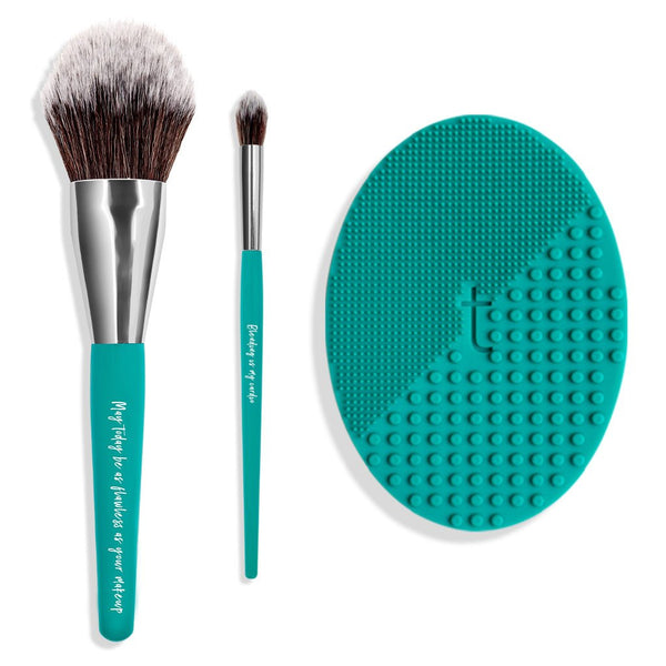 Vegan Silicone Brush Cleansing Pad, Vegan Makeup Brushes 