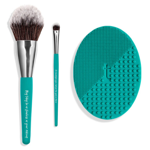 Vegan Silicone Brush Cleansing Pad, Vegan Makeup Brushes 