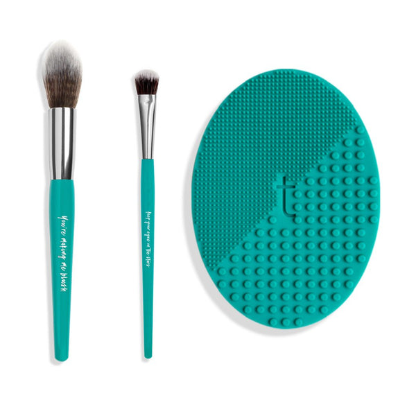 Vegan Silicone Brush Cleansing Pad, Vegan Makeup Brushes 