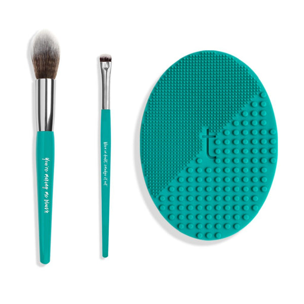 Vegan Silicone Brush Cleansing Pad, Vegan Makeup Brushes 