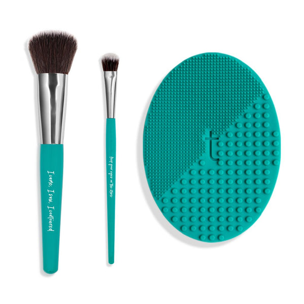 Vegan Silicone Brush Cleansing Pad, Vegan Makeup Brushes 