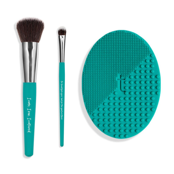 Vegan Silicone Brush Cleansing Pad, Vegan Makeup Brushes 