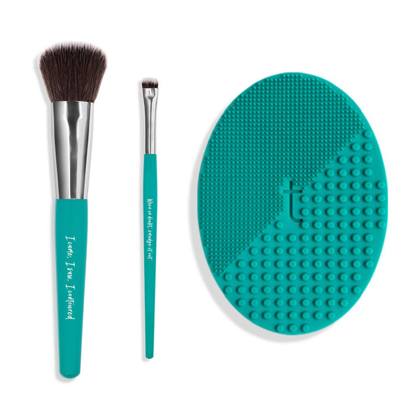 Vegan Silicone Brush Cleansing Pad, Vegan Makeup Brushes 