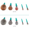 vegan silicone brush cleansing pad before and after