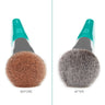 vegan silicone brush cleansing pad before and after