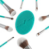 vegan silicone brush cleansing pad