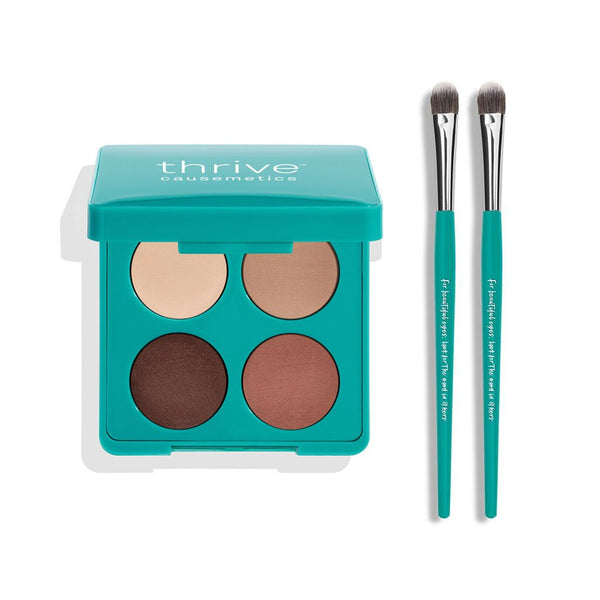 Eyeshadow + Brushes Set