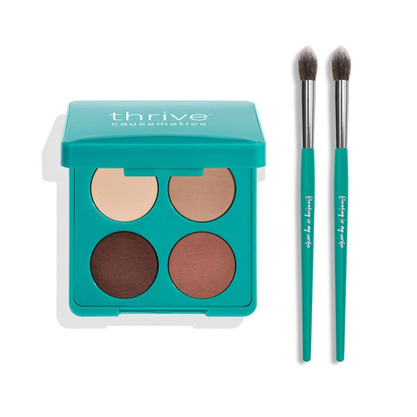 Eyeshadow + Brushes Set