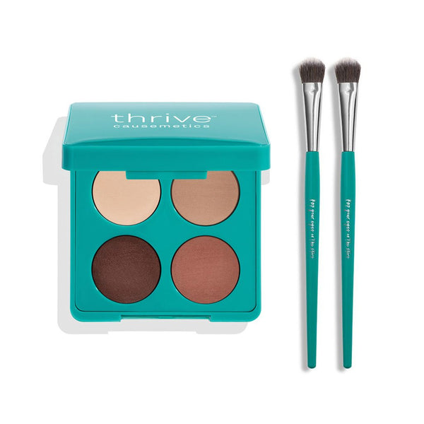 Eyeshadow + Brushes Set