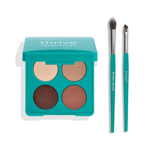 Eyeshadow + Brushes Set