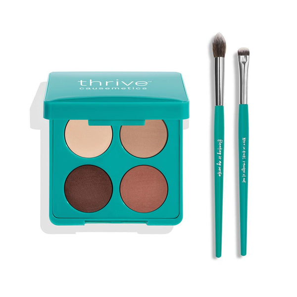 Eyeshadow + Brushes Set