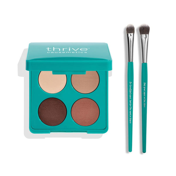 Eyeshadow + Brushes Set