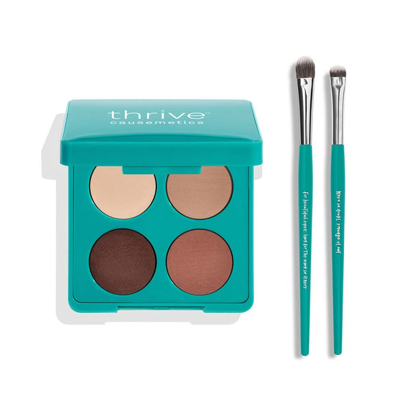 Eyeshadow + Brushes Set