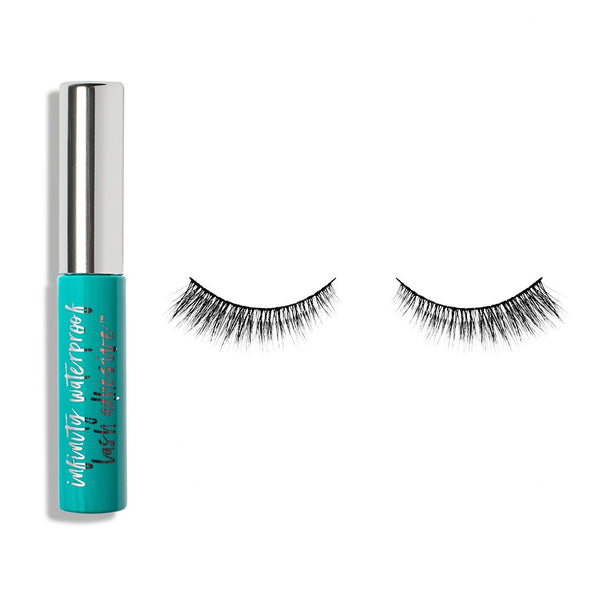 Vegan fake eyelashes and vegan waterproof eyelash adhesive glue