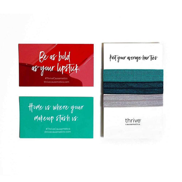 Thrive Causemetics magnets + elastic hair ties
