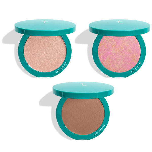 Highlighter, Blush + Bronzer Trio