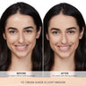 Vegan setting powder locks in makeup for long-lasting wear + provides a matte, flawless finish