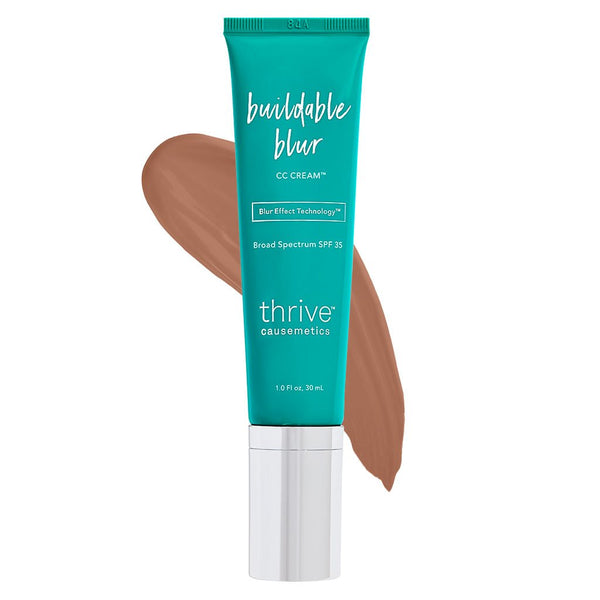 Vegan CC cream with SPF 35 sunscreen