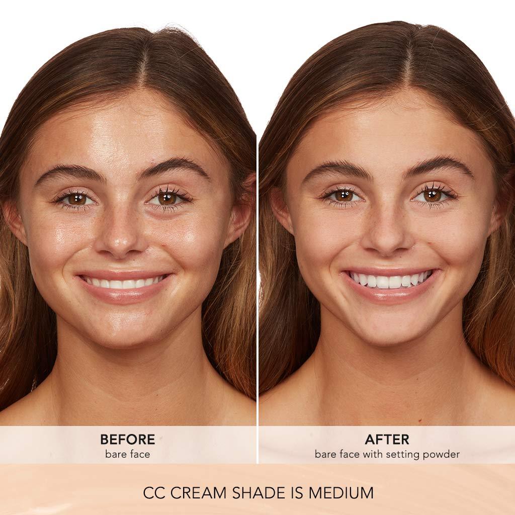Vegan setting powder locks in makeup for long-lasting wear + provides a matte, flawless finish